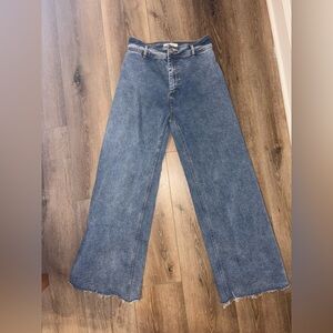 Denim Blue Flare Jeans